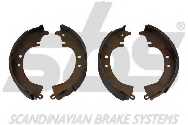 18492799257 SBS Brake System Brake Shoe Set