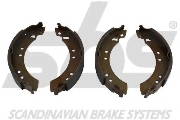 18492799280 SBS Brake System Brake Shoe Set