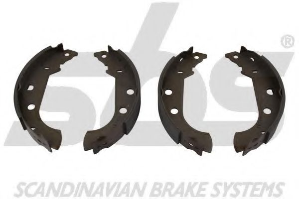 18492799489 SBS Brake System Brake Shoe Set