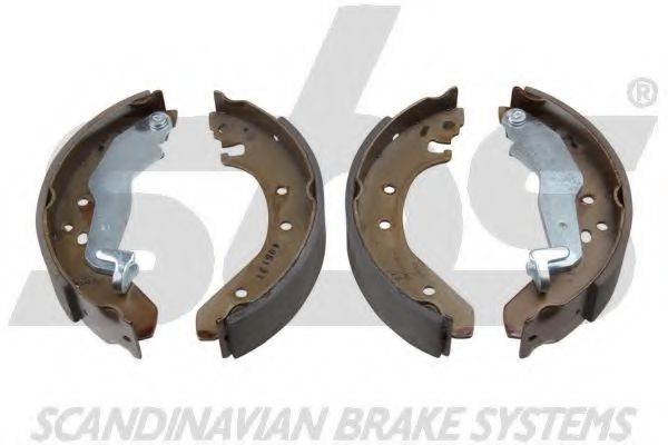 18492799527 SBS Brake System Brake Shoe Set