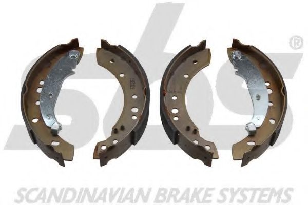 18492799572 SBS Brake System Brake Shoe Set