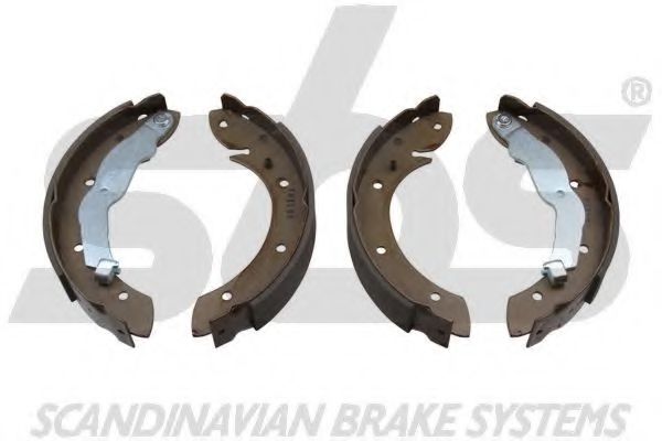 18492799575 SBS Brake System Brake Shoe Set