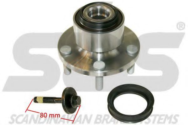 1401754821 SBS Wheel Suspension Wheel Bearing Kit
