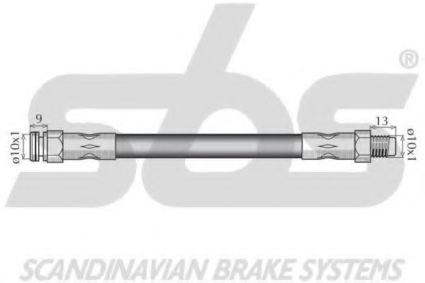1330854303 SBS Brake System Brake Hose