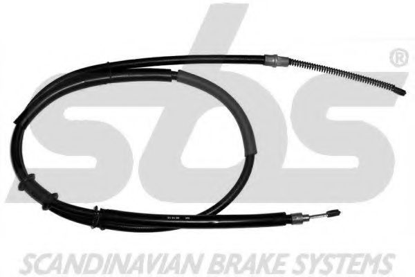 1840901015 SBS Brake System Cable, parking brake