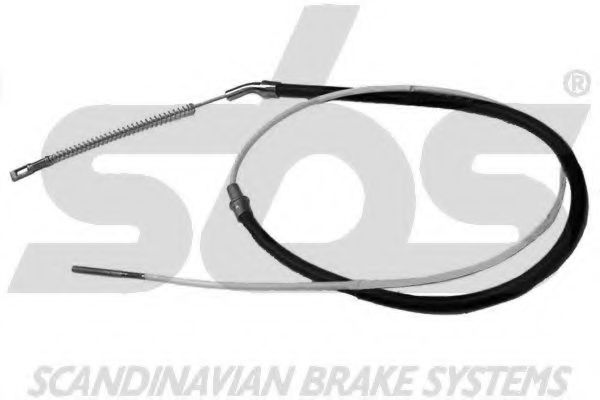 1840901510 SBS Brake System Cable, parking brake