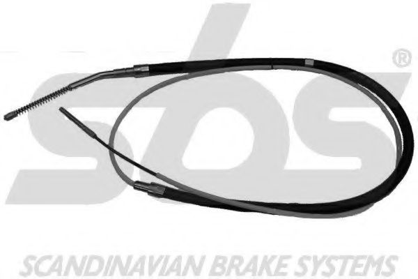 1840901511 SBS Brake System Cable, parking brake