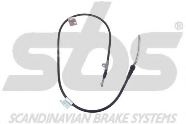 18409022123 SBS Brake System Cable, parking brake