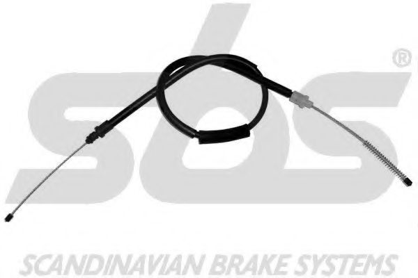 1840902243 SBS Brake System Cable, parking brake