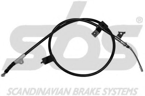 1840902257 SBS Brake System Cable, parking brake