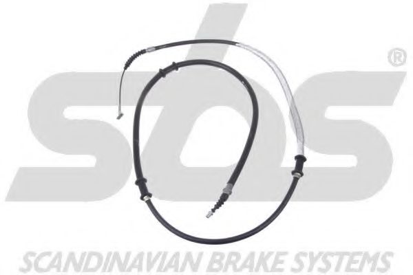 18409023122 SBS Brake System Cable, parking brake