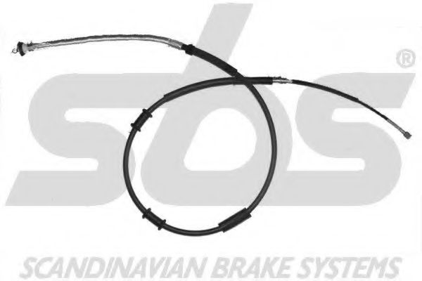 18409023133 SBS Brake System Cable, parking brake