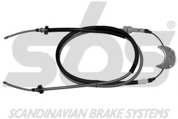 1840902562 SBS Brake System Cable, parking brake