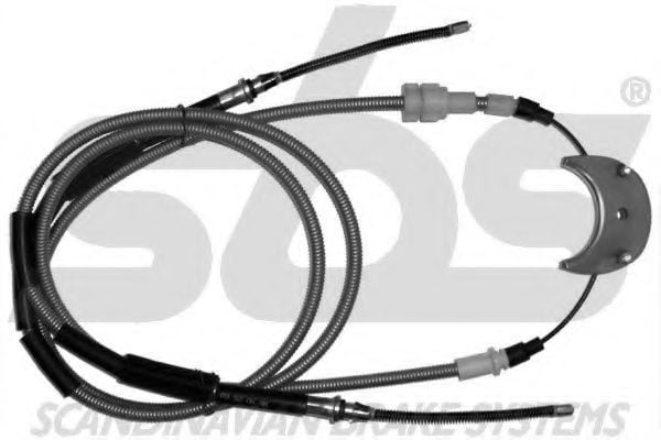 1840902568 SBS Brake System Cable, parking brake