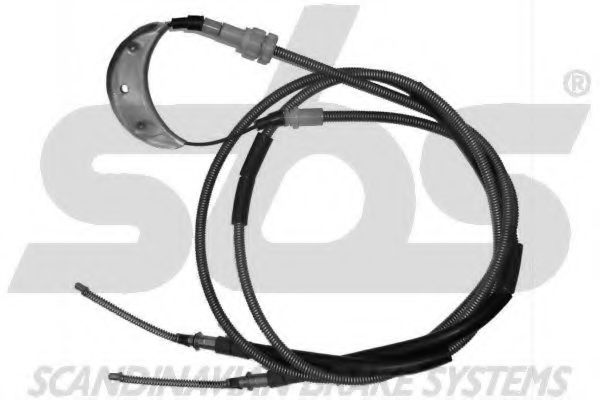 1840902570 SBS Brake System Cable, parking brake