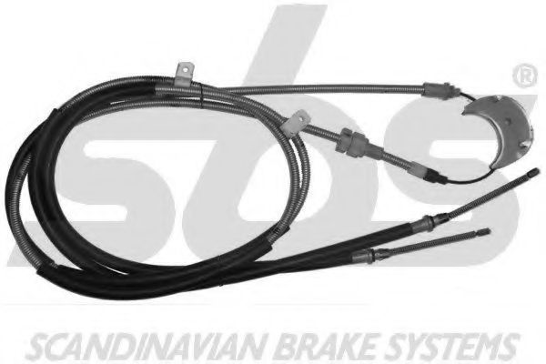1840902576 SBS Brake System Cable, parking brake