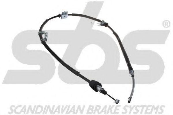 1840903435 SBS Brake System Cable, parking brake