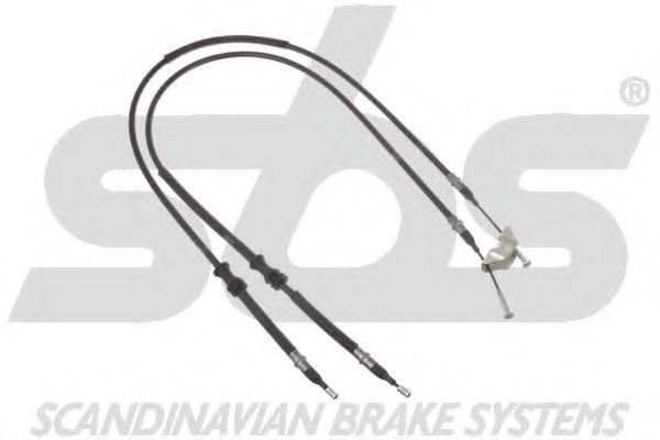18409036101 SBS Brake System Cable, parking brake