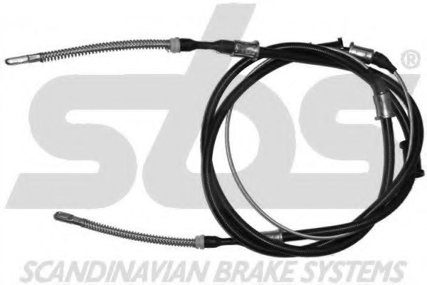 1840903652 SBS Brake System Cable, parking brake