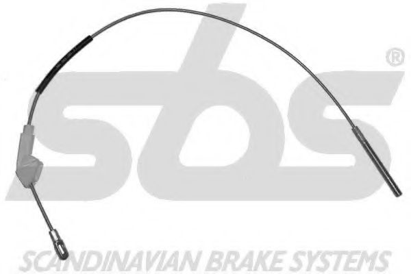 1840903677 SBS Brake System Cable, parking brake