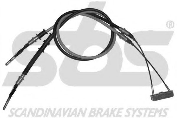 1840903679 SBS Brake System Cable, parking brake
