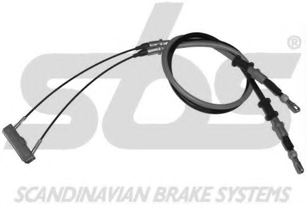 1840903694 SBS Brake System Cable, parking brake