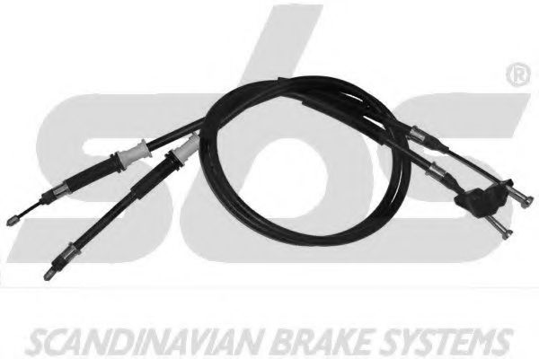 1840903697 SBS Brake System Cable, parking brake