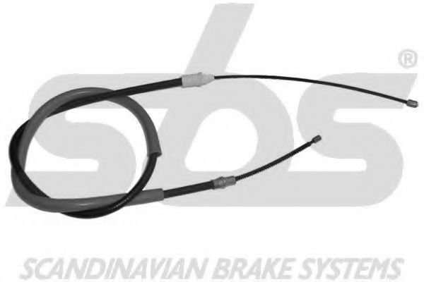1840903982 SBS Brake System Cable, parking brake