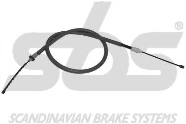 1840903999 SBS Brake System Cable, parking brake