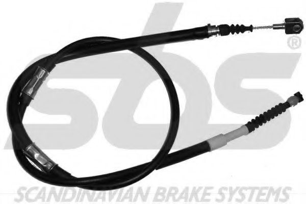 18409045112 SBS Brake System Cable, parking brake