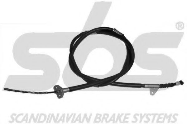 18409045125 SBS Brake System Cable, parking brake
