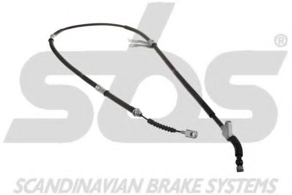 18409045146 SBS Brake System Cable, parking brake