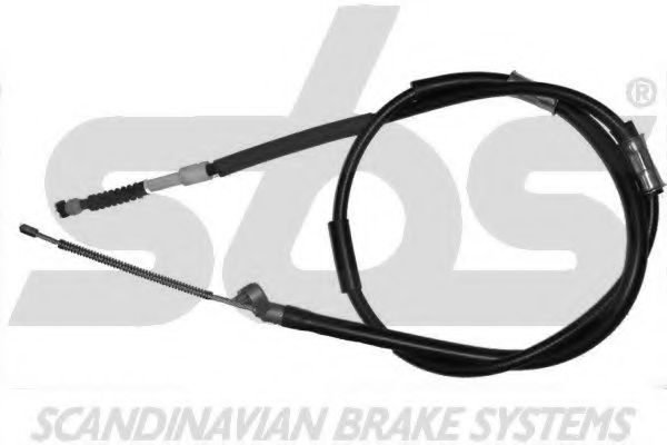 1840904586 SBS Brake System Cable, parking brake