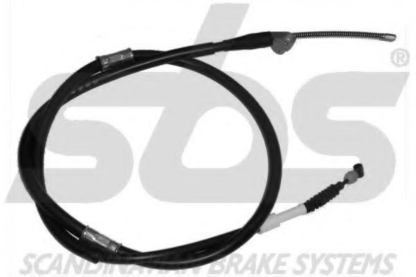 1840904592 SBS Brake System Cable, parking brake