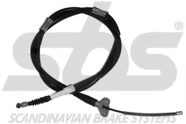 1840904598 SBS Brake System Cable, parking brake