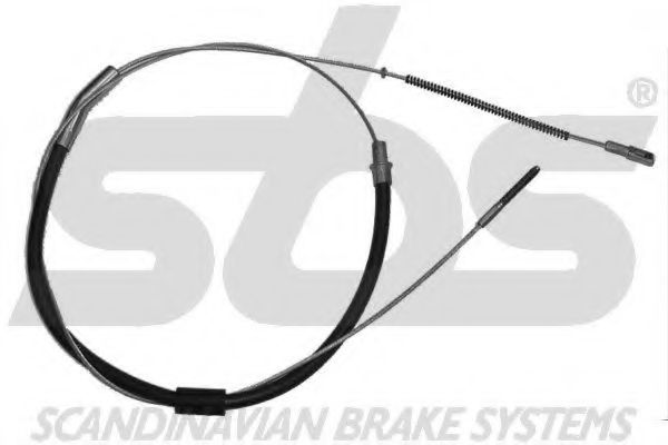 1840904702 SBS Brake System Cable, parking brake