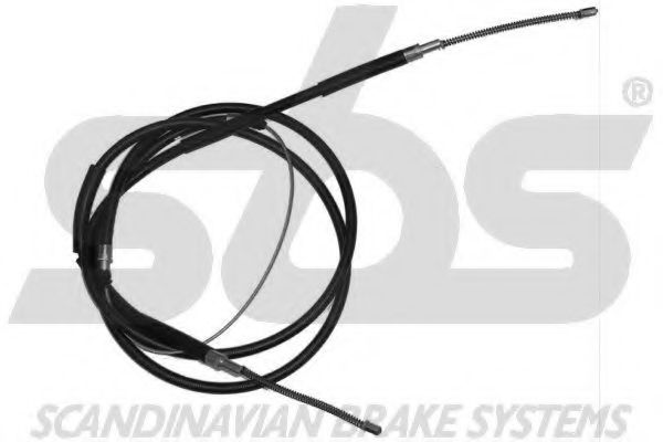 1840904727 SBS Brake System Cable, parking brake