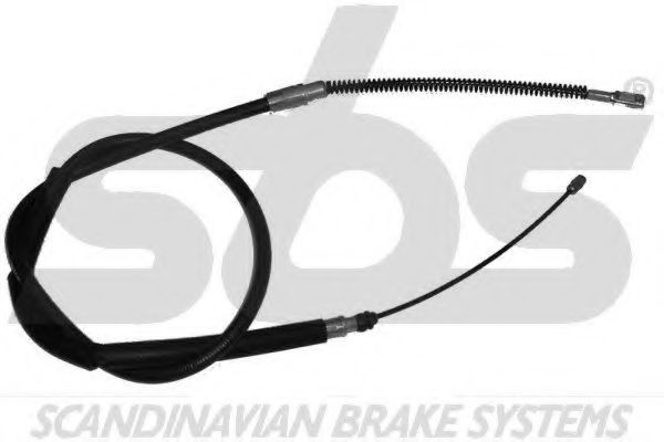 1840904739 SBS Brake System Cable, parking brake