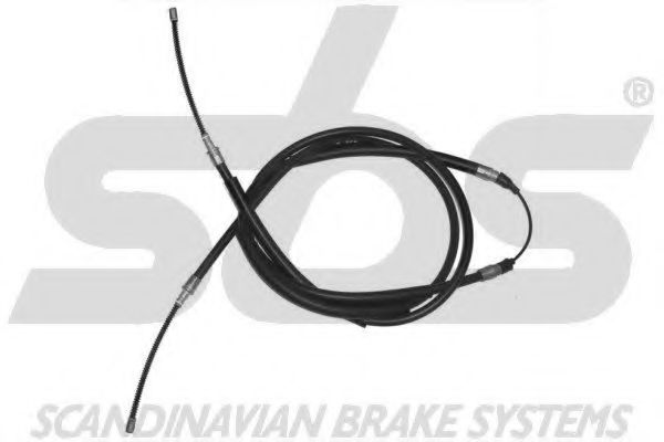 1840904744 SBS Brake System Cable, parking brake