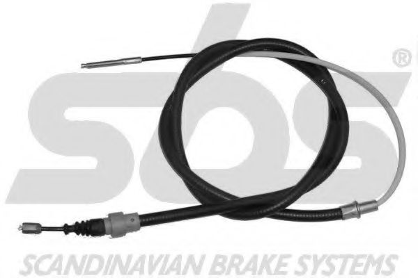 1840904787 SBS Brake System Cable, parking brake