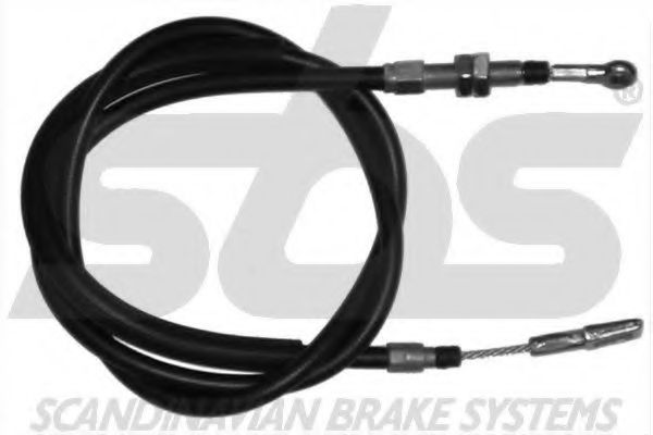 1840909909 SBS Brake System Cable, parking brake