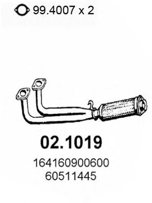 02.1019 ASSO Charger Intake Hose