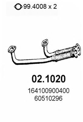 02.1020 ASSO Charger Intake Hose
