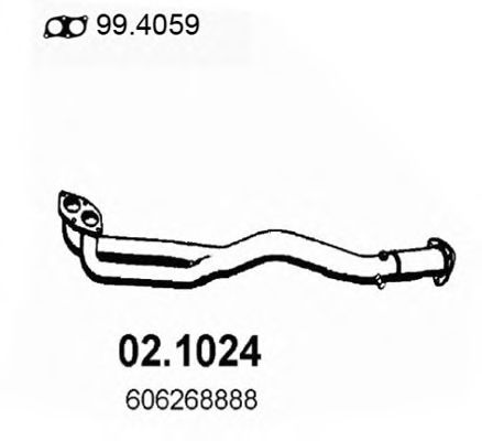 02.1024 ASSO Charger Intake Hose