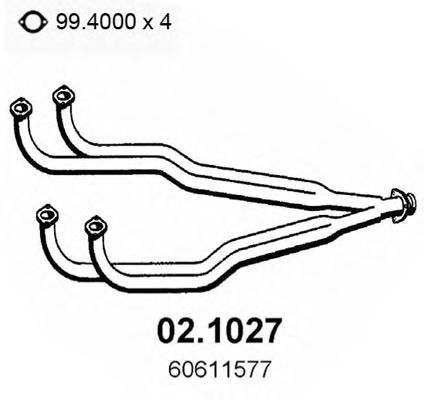 02.1027 ASSO Charger Intake Hose