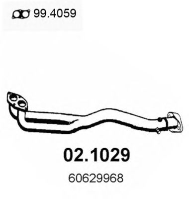 02.1029 ASSO Exhaust Pipe