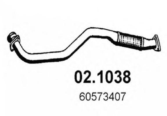 02.1038 ASSO Exhaust Pipe