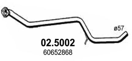 02.5002 ASSO Exhaust Pipe