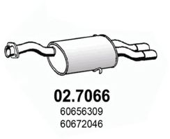 02.7066 ASSO Exhaust System Clamp, exhaust system