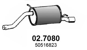 02.7080 ASSO Gasket, cylinder head